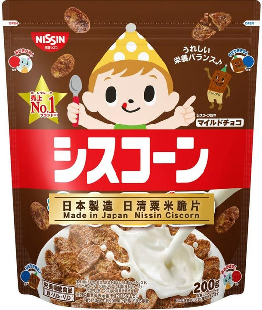 日清 早餐粟米片朱古力味200g