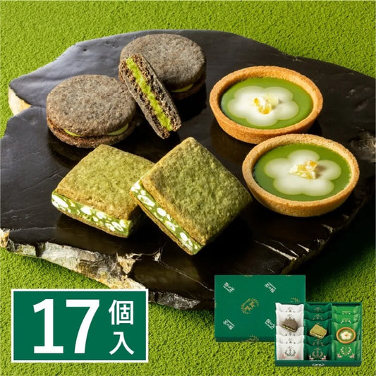 Nut Stock Sanemori実森 <茶の福>JAL日航頭等艙抹茶夾心餅組合