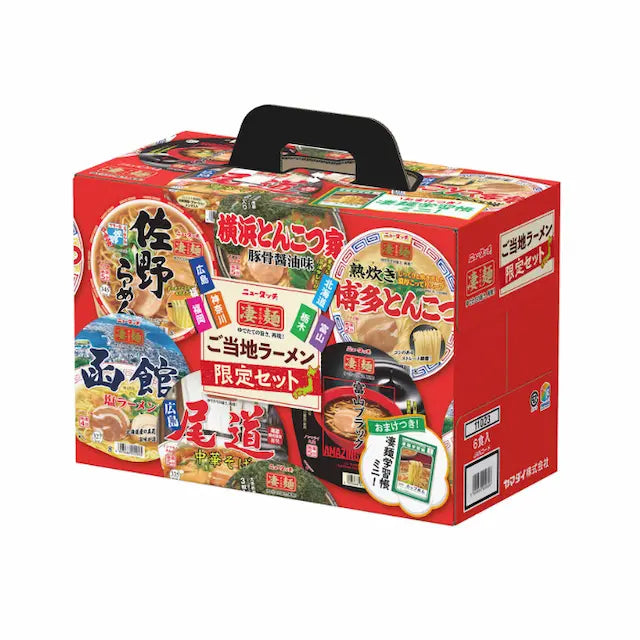 Costco - 凄麵 日本各地即食拉麵禮盒 (6款入)