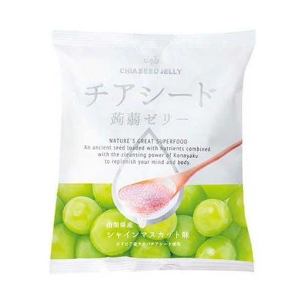 若翔 -  奇亞籽蒟蒻啫喱 (晴王麝香葡萄味) 10個入